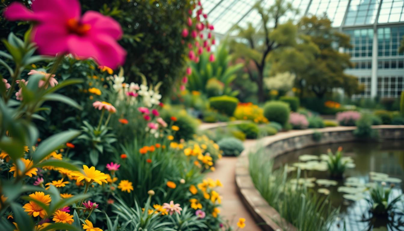 besuch im botanischen garten